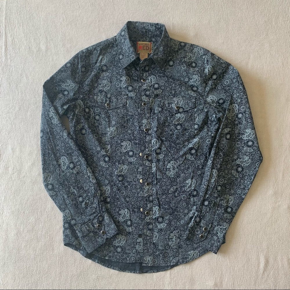 Vintage Red | Button Down Shirt